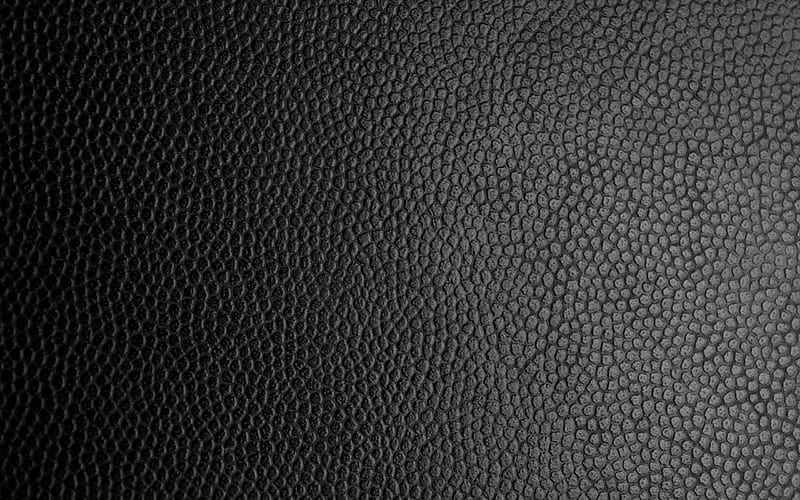 black leather texture, close-up, leather textures, macro, black backgrounds, leather backgrounds, leather, HD wallpaper