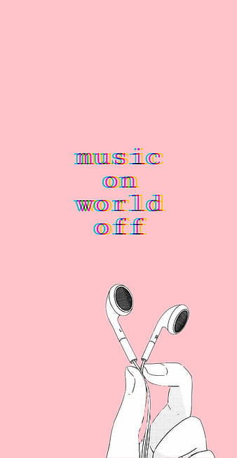 pink cordless headphones web banner background Stock Photo - Alamy