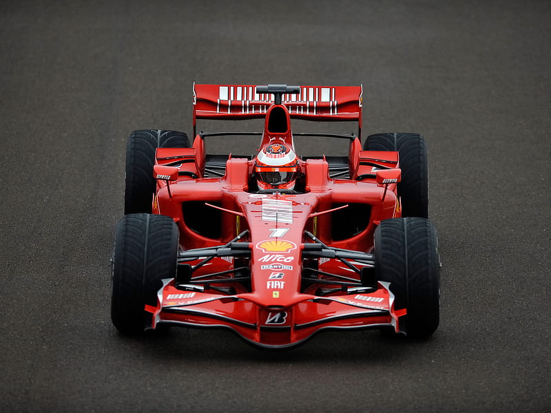 F1 Ferrari, f1, formula 1, kimi raikkonen, ferrari, HD wallpaper