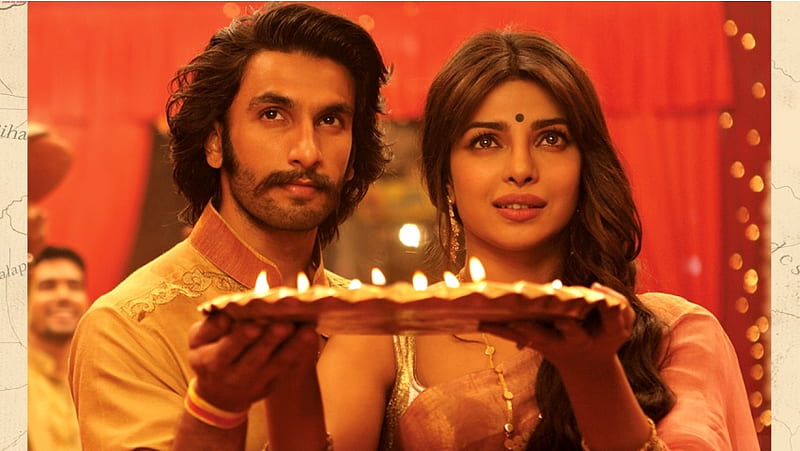 Priyanka Chopra And Ranveer Singh Gu, HD wallpaper