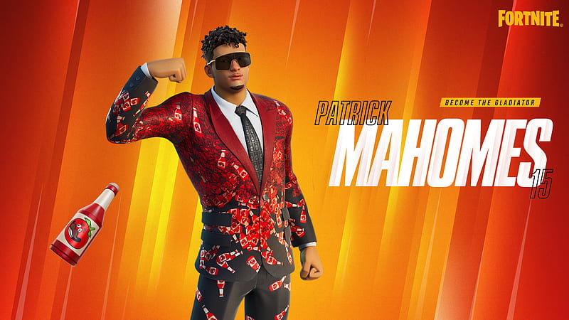 Fortnite Patrick Mahomes, HD wallpaper