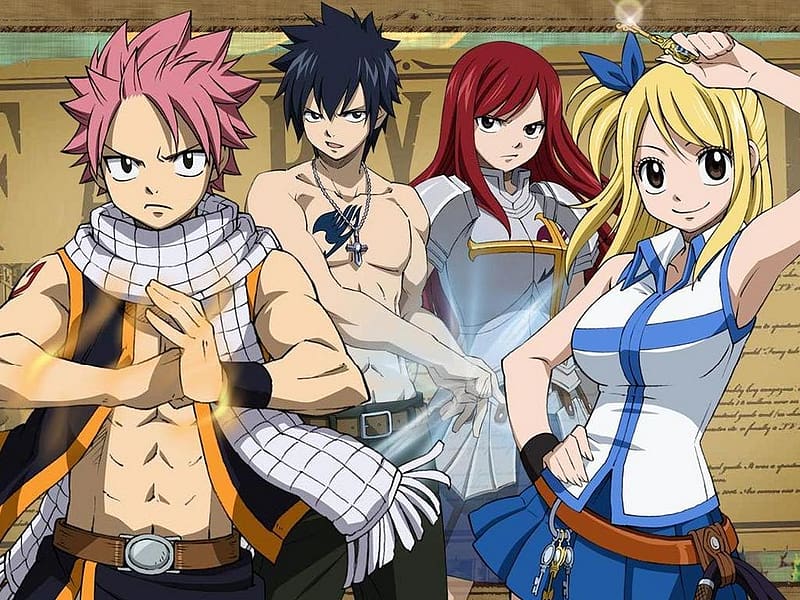 Fairy Tail Anime GIF  Fairy Tail Anime Lucy Heartfilia  Discover  Share  GIFs