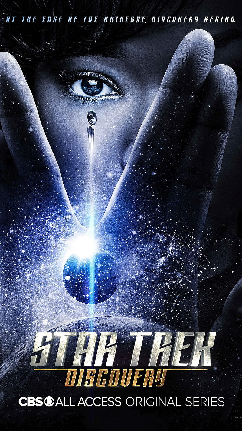 Star Trek Discovery, poster, show, tv, HD phone wallpaper