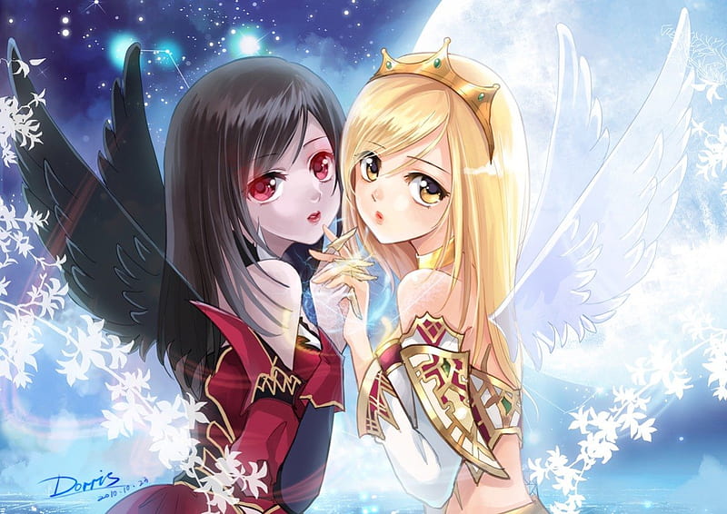 anime light and dark angel