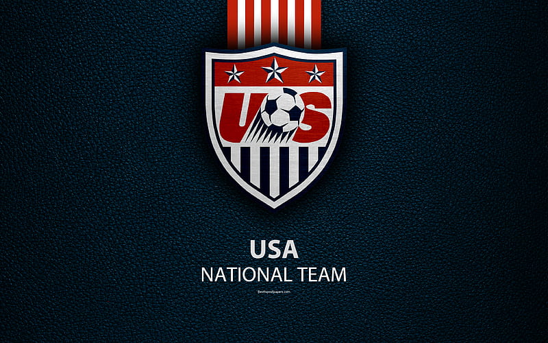 United States National Football Team Leather Texture North America Usmnt Logo Hd Wallpaper Peakpx