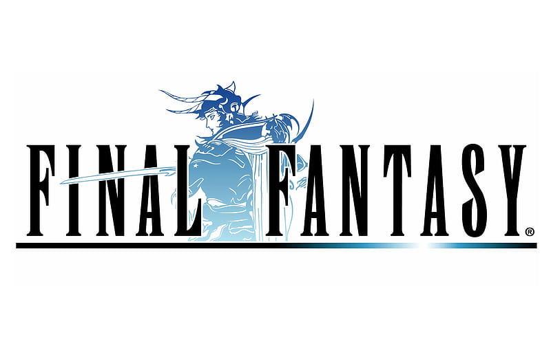 Final Fantasy 1, Final Fantasy Logo, HD wallpaper