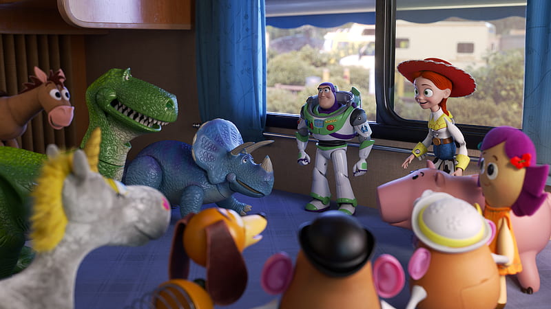 Toy Story 4 Buzz Lightyear Jessie Toy Story 4, HD wallpaper