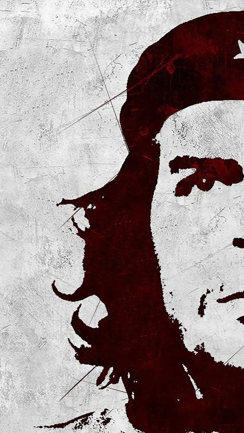 Che Guevara , Half Face, argentine marxist revolutionary, former minister of industries of cuba, half face of che guevara, HD phone wallpaper