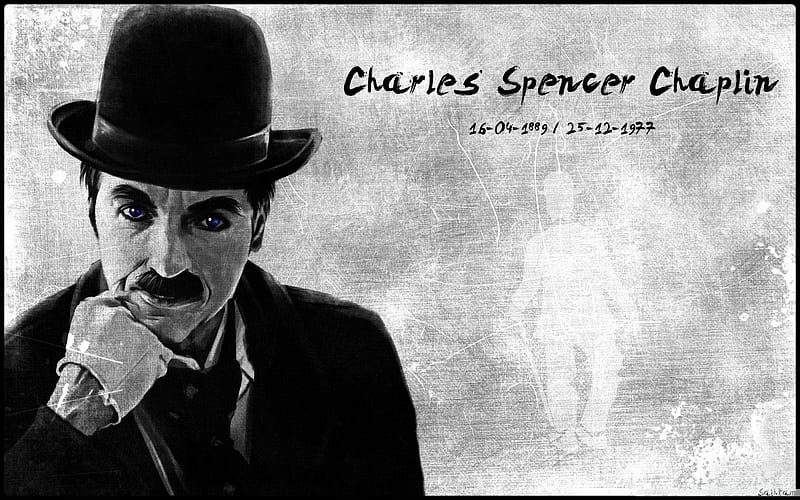 Charlie Chaplin, cinema, black n white, movies, hollywood, HD wallpaper |  Peakpx