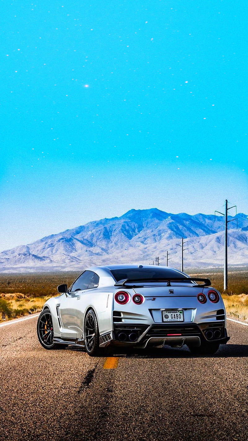 Nissan Gtr, black, r35, skyline, white, HD phone wallpaper | Peakpx