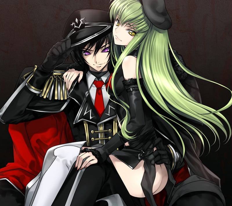 C.C. Lelouch Lamperouge Kallen Stadtfeld Anime, Anime, cartoon, fictional  Character, desktop Wallpaper png