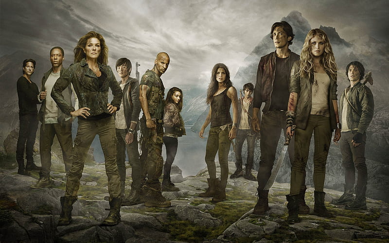 The 100, the-100, tv-shows, HD wallpaper