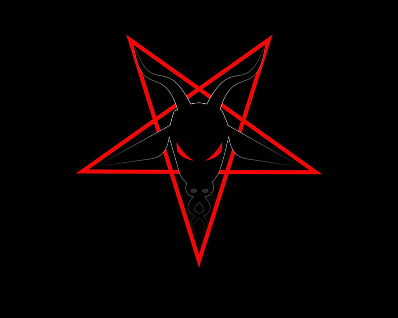Pentagrama, cabra, aterrador, malvado, religión, abstracto, satánico, Fondo  de pantalla HD | Peakpx