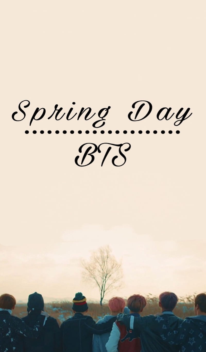 Bts spring day, spring day, HD phone wallpaper | Peakpx