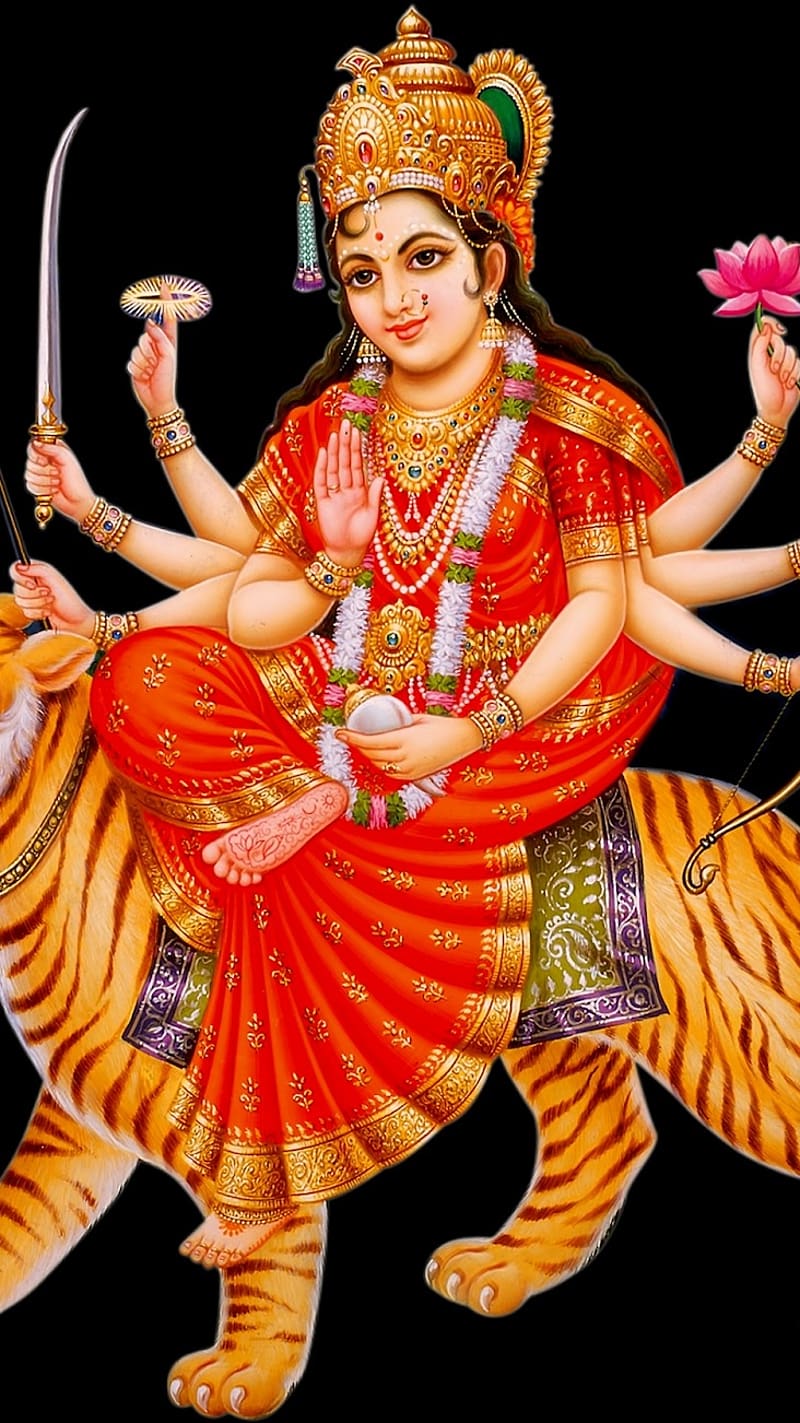 Maa Durga Ki . Chaitra Navratri, maa durga ki, durga, maa, devi ...