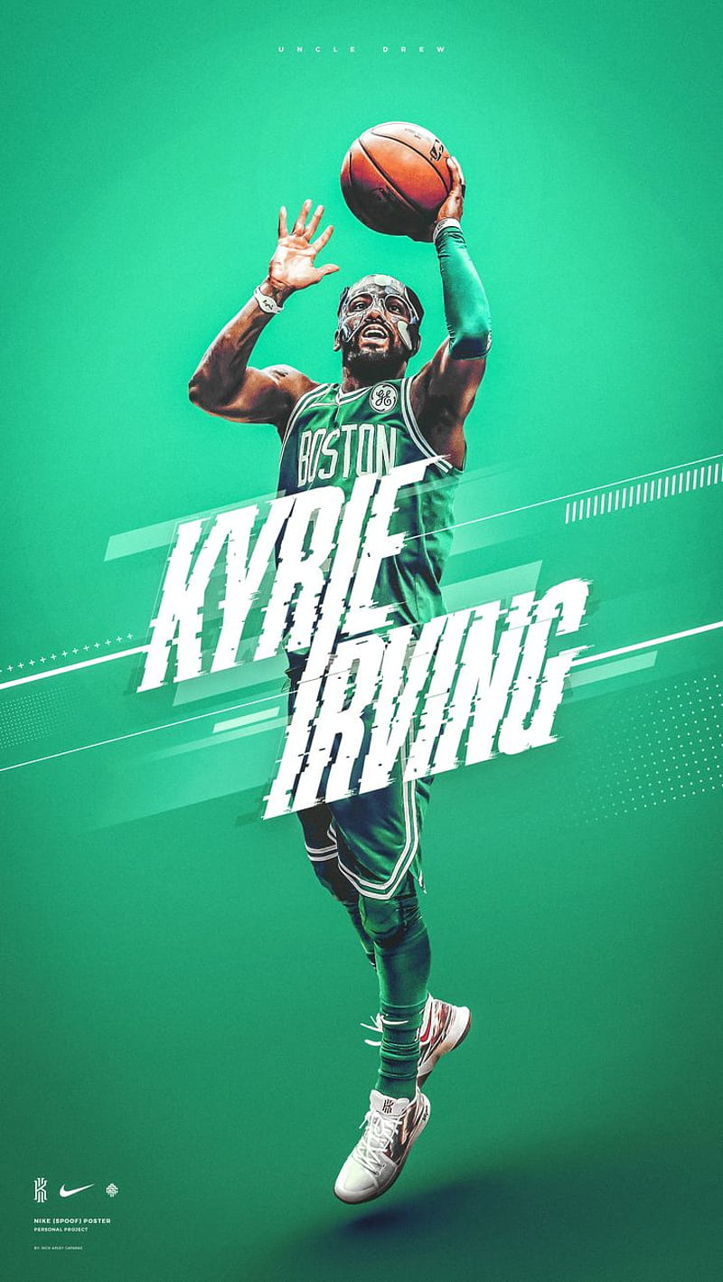 Kyrie Irving, basketball, boston, celtics, HD phone wallpaper