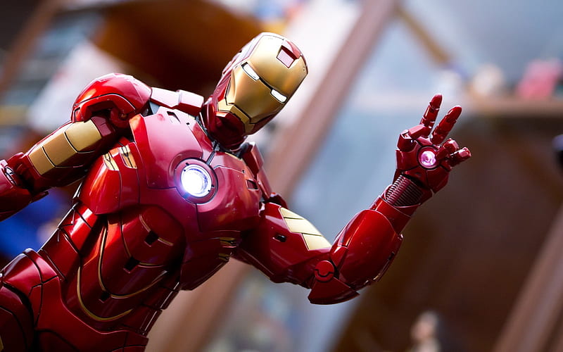 toy iron man gesture-High quality, HD wallpaper