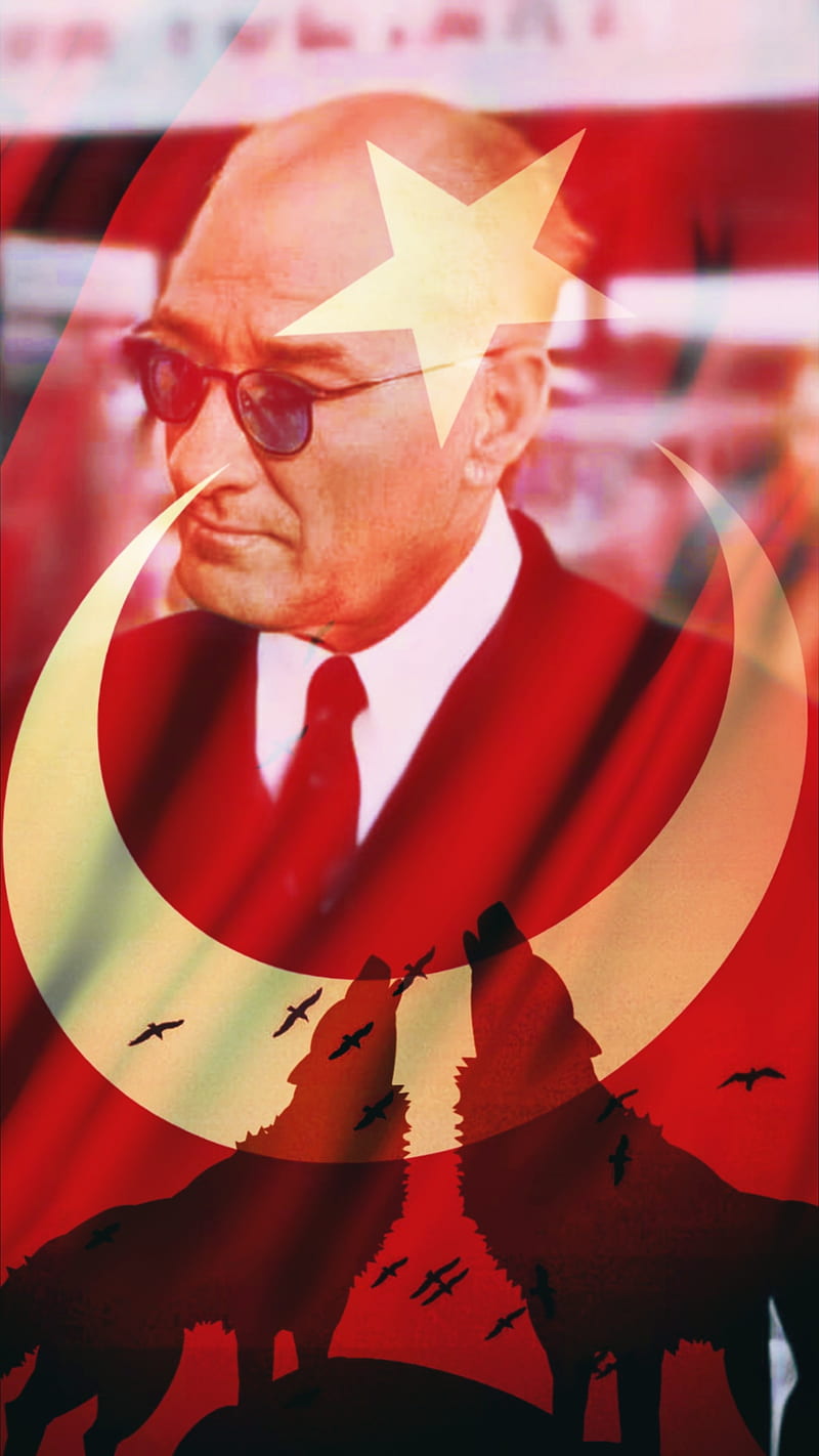 Ataturk, ata, komutan, ulu, HD phone wallpaper