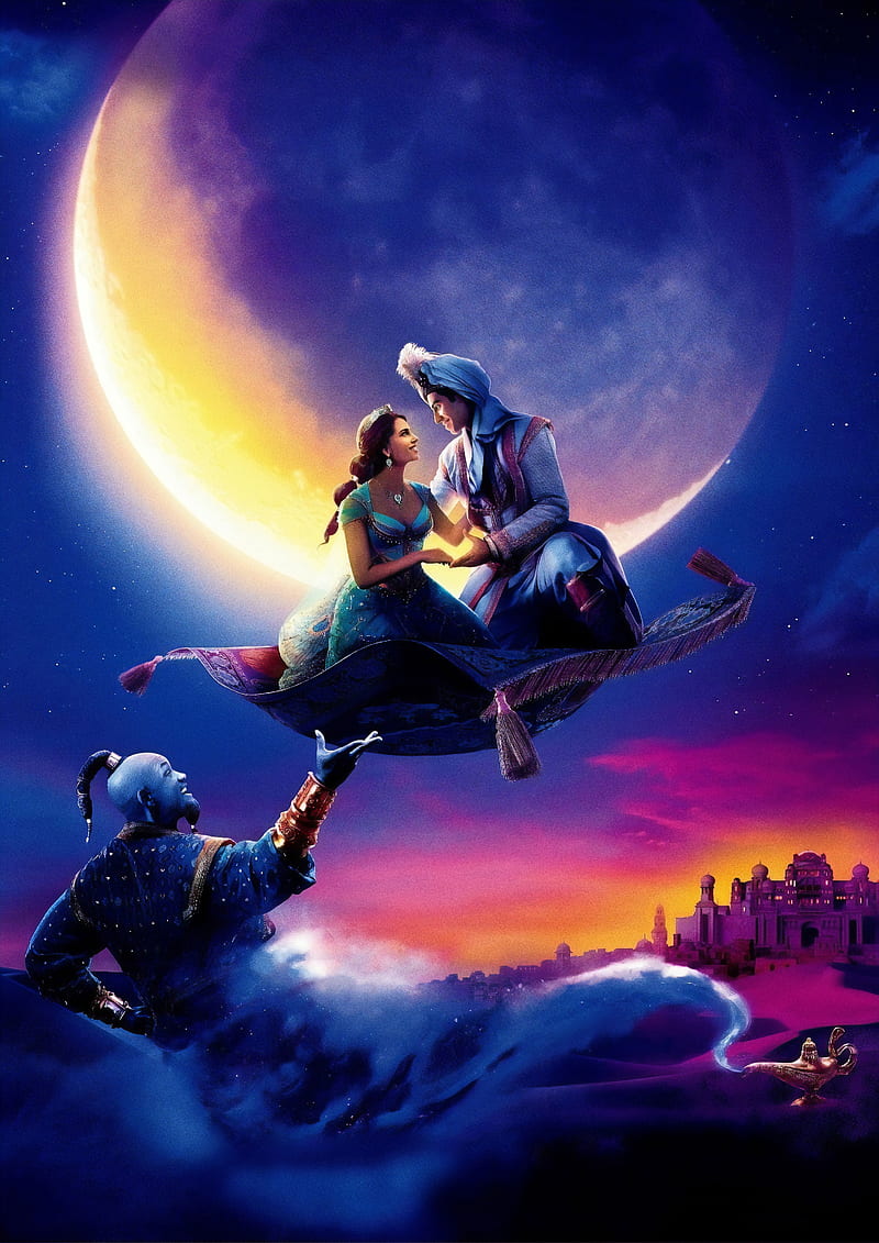 Poster of Aladdin Movie, HD phone wallpaper