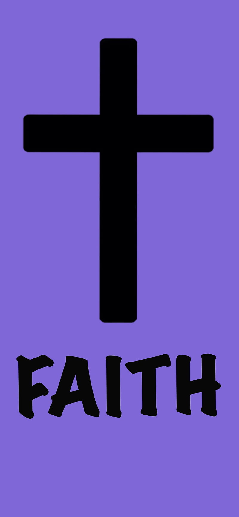 Faith in purple, christian, cross, faith, purple, HD phone wallpaper |  Peakpx