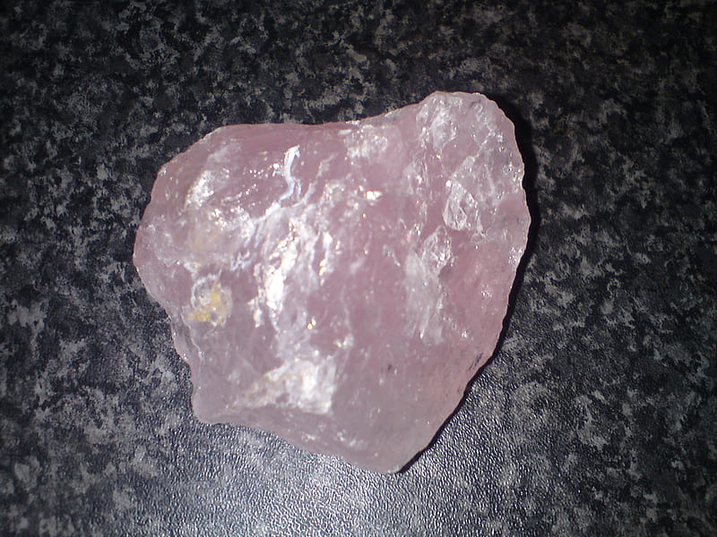 Rose quartz crystal, rocks, crystals, stones, gemstone, crystal, gems, HD wallpaper