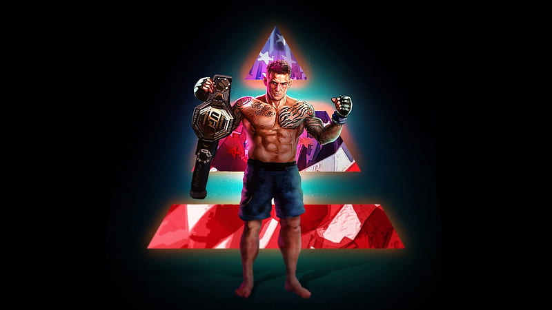 esports, UFC, Dustin Poirier, HD wallpaper