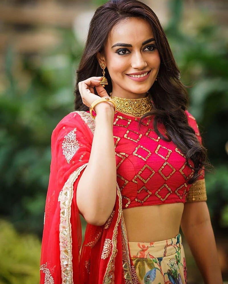 Surbhi Jyoti, bonito, indian beauty, red, traditional, tv actress, HD phone  wallpaper | Peakpx