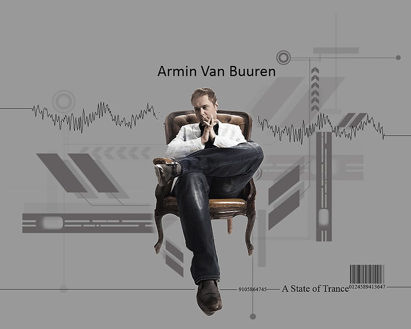 Armin Van Buuren, trance dj, music, dj, HD wallpaper