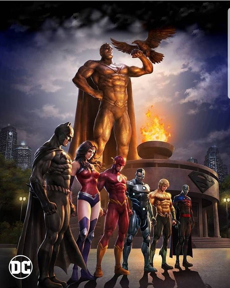 Justice league, batman, superman, theflash, wonder women, HD phone wallpaper