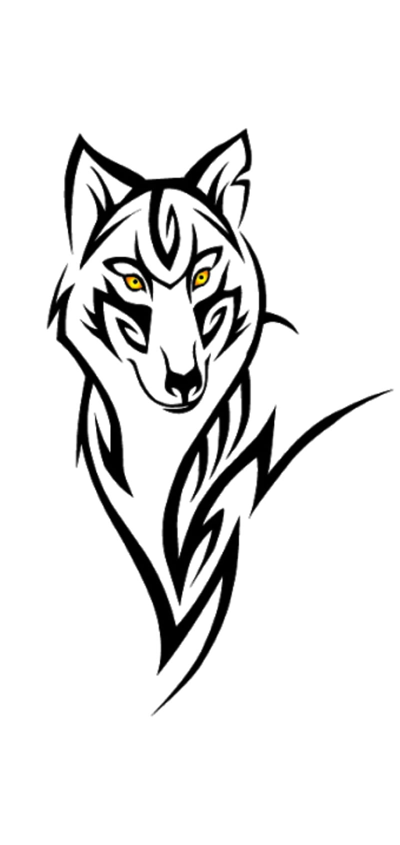 Wolf tattoo, cat, fury, hipster, mad, mask, road, signs, tiger, vendetta,  woman, HD phone wallpaper | Peakpx