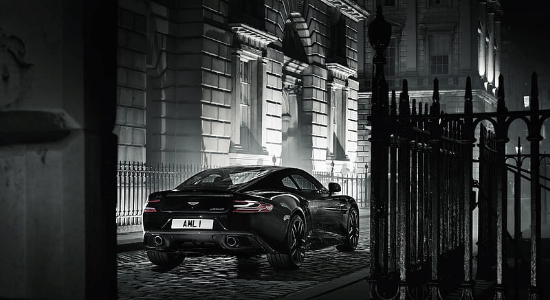 2015 Aston Martin Vanquish Carbon Black Edition - Rear, HD wallpaper ...