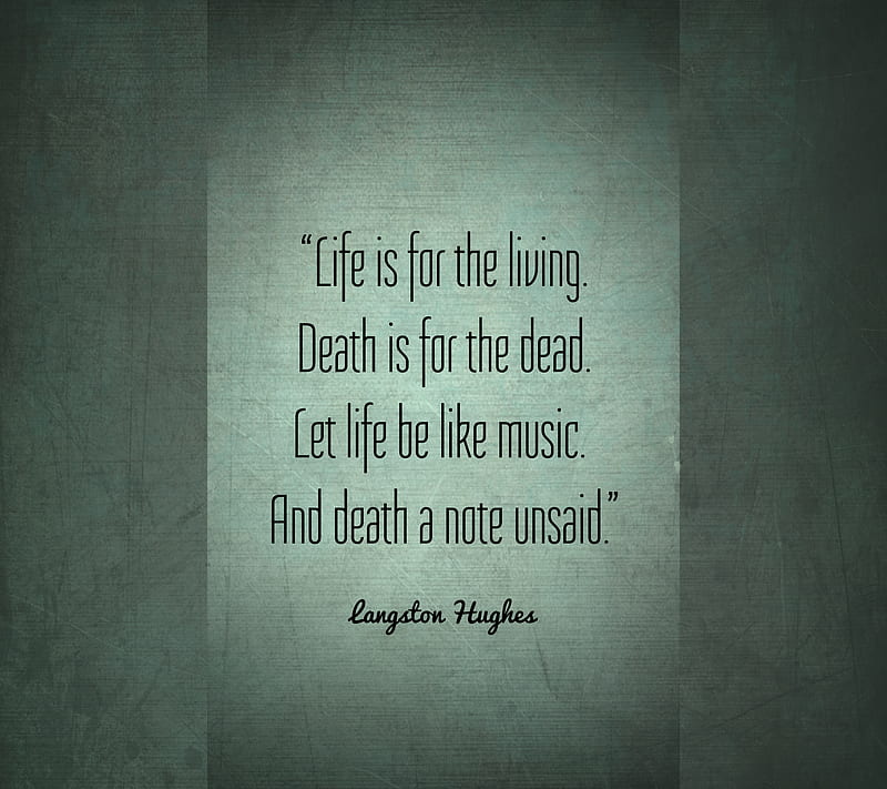 Life and Death Quote, HD wallpaper | Peakpx