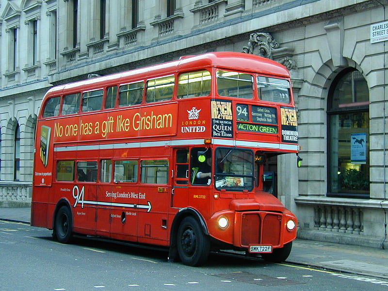 Another Cool Double Decker Bus, carros, double decker bus, buses, england, london, public transport, HD wallpaper