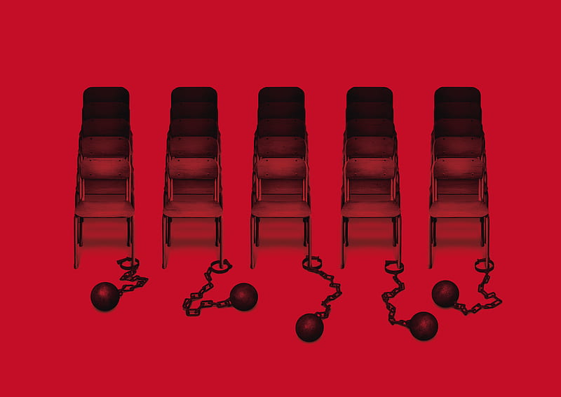 persona 5, ankle cuffs, chairs, artwork, Games, HD wallpaper