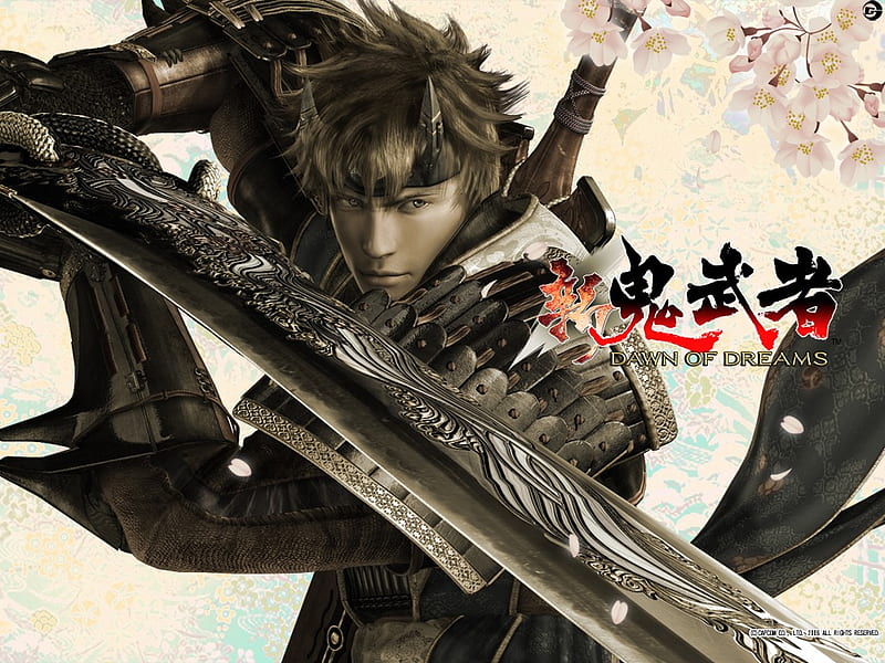 Onimusha, fighting, action, video game, adventure, warrior, dawn of dream, sword, ninja, HD wallpaper