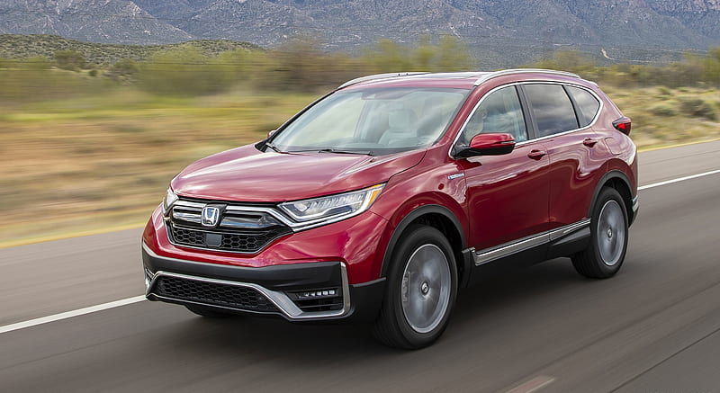 2020 Honda CR-V Hybrid - Front Three-Quarter, car, HD wallpaper | Peakpx