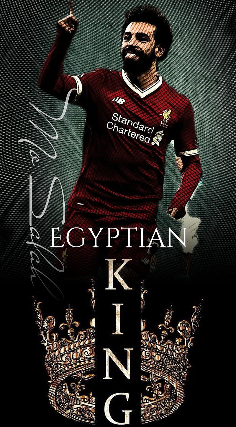 Mo Salahlfc, Liverpool fc, Lfc, Egyptian king, Mo salah, HD phone wallpaper