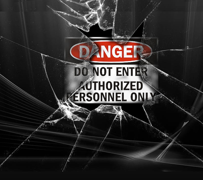 Do Not Enter, danger, do not, lock screen, HD wallpaper