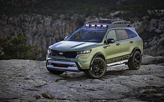 Kia Sorento Yosemite Edition offroad, 2021 cars, MQ4, SUVs, 2021 Kia Sorento, korean cars, Kia, HD wallpaper