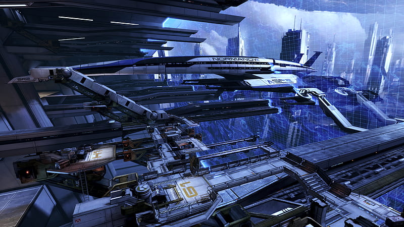 / Mass Effect, Citadel (Mass Effect), Normandy SR 2, Science Fiction, Mass Effect 3, HD wallpaper