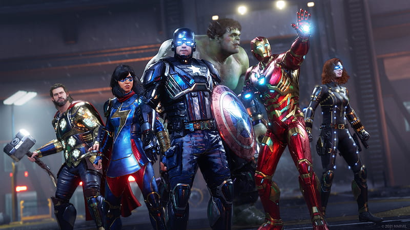 Marvel's Avengers Gaming Poster, HD wallpaper | Peakpx