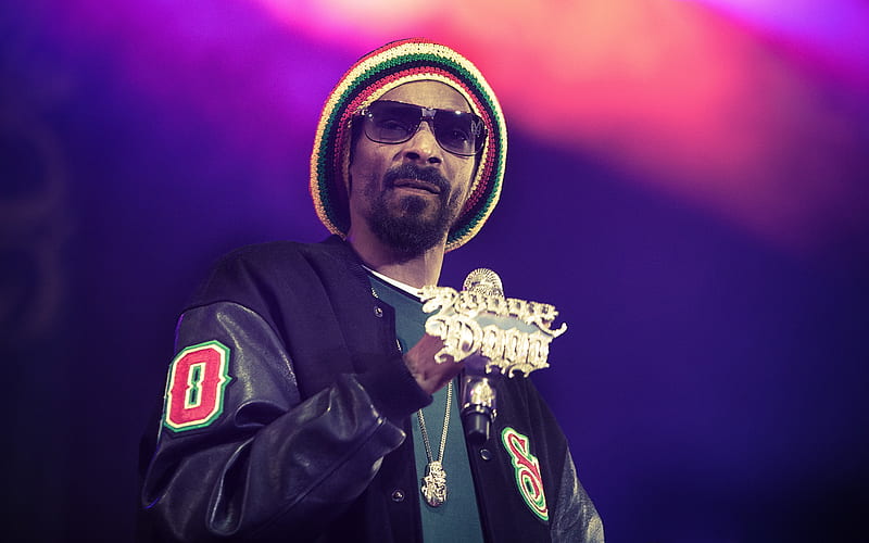 Snoop Dogg, american rapper, superstars, Calvin Cordozar Broadus Jr, guys, celebrity, HD wallpaper