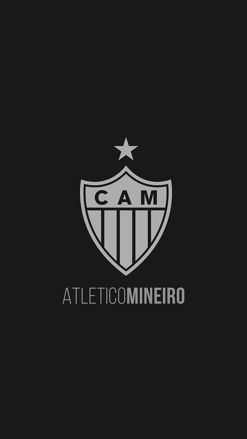 AtleticoMineiro Dark, atletico, brazil, football, futebol, galao, galo, maior de minas, mg, mineiro, HD phone wallpaper