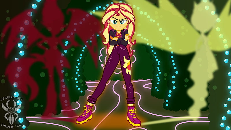 My Little Pony, My Little Pony: Equestria Girls, Sunset Shimmer, HD wallpaper