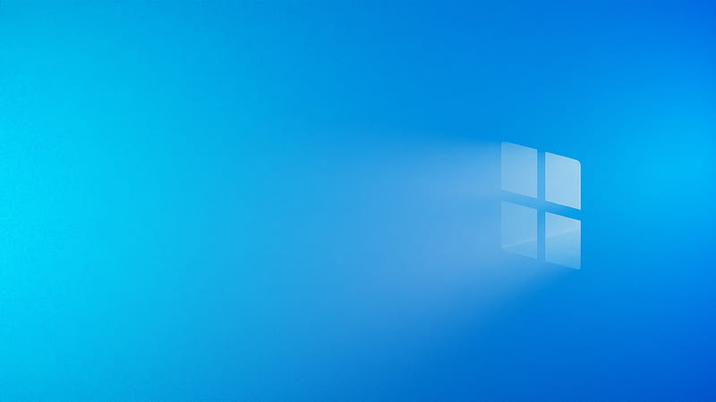 Windows logo, Windows 11, Blue background, Minimal, Technology, HD ...