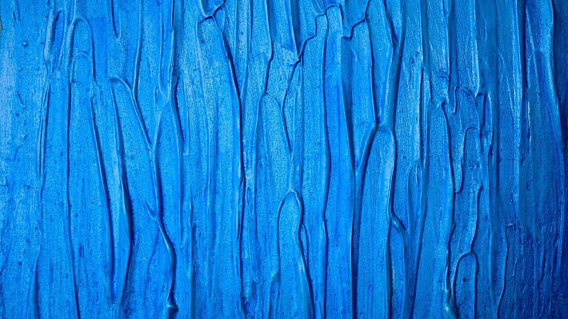 Blue Thick Finger Paint Textured Textured, HD wallpaper
