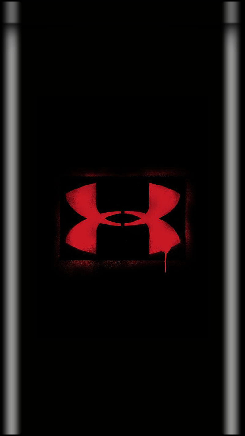 Under Armour, 929, armour, best, black, cool, grunge, logo, new, red, under, HD phone wallpaper