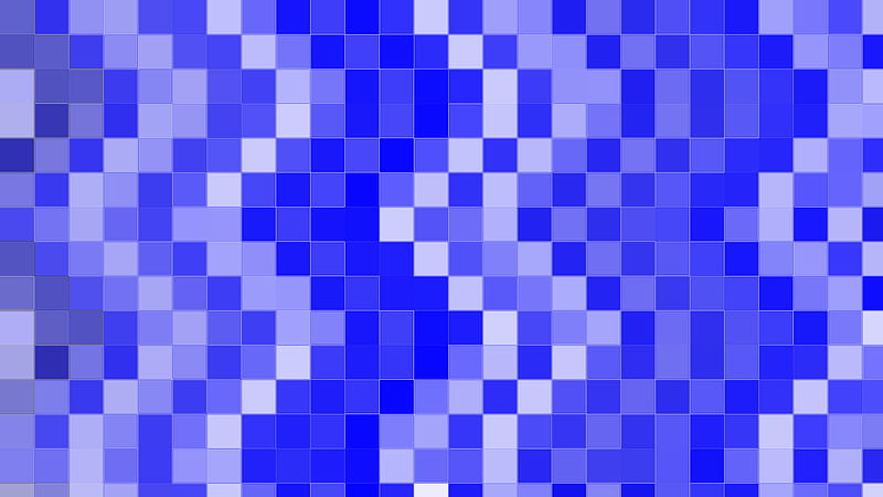 Abstract, Square, Blue, Geometry, Pattern, HD wallpaper