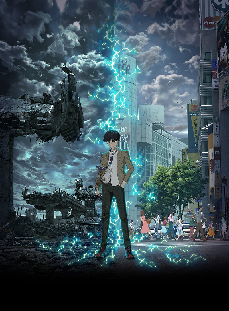 revisions, daisuke dojima, apocalypse, two dimensions, people, artwork, Anime, HD phone wallpaper