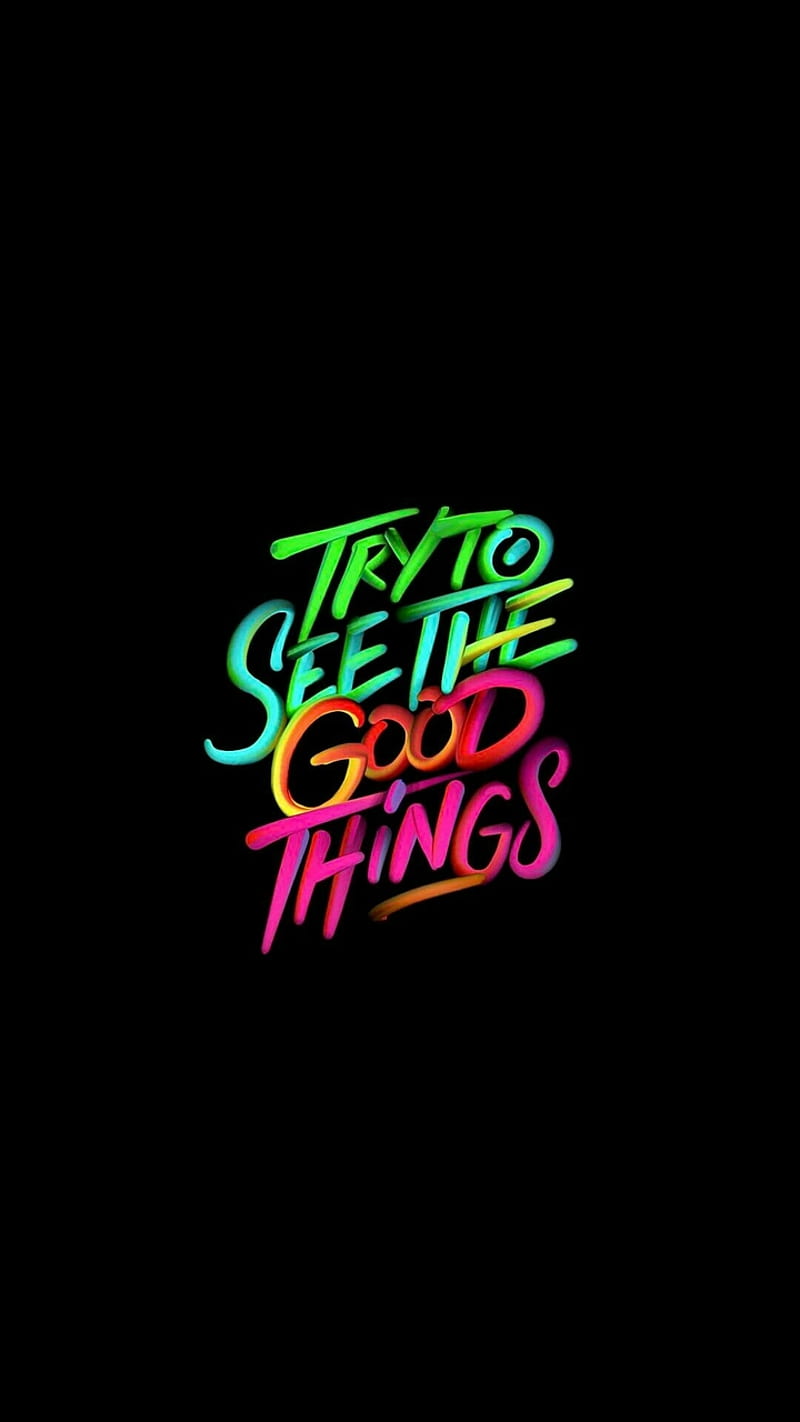 Good things, amore, amour, love, phrases, see, theme, HD phone wallpaper